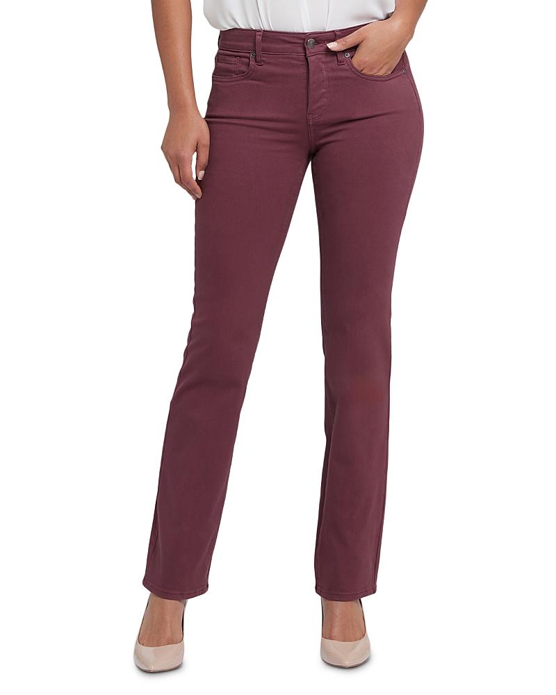 Nydj Petite Marilyn High Rise Straight Jeans Product Image