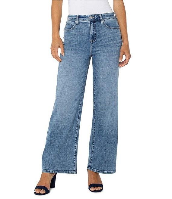 Liverpool Los Angeles High Rise Wide Leg Jeans Product Image