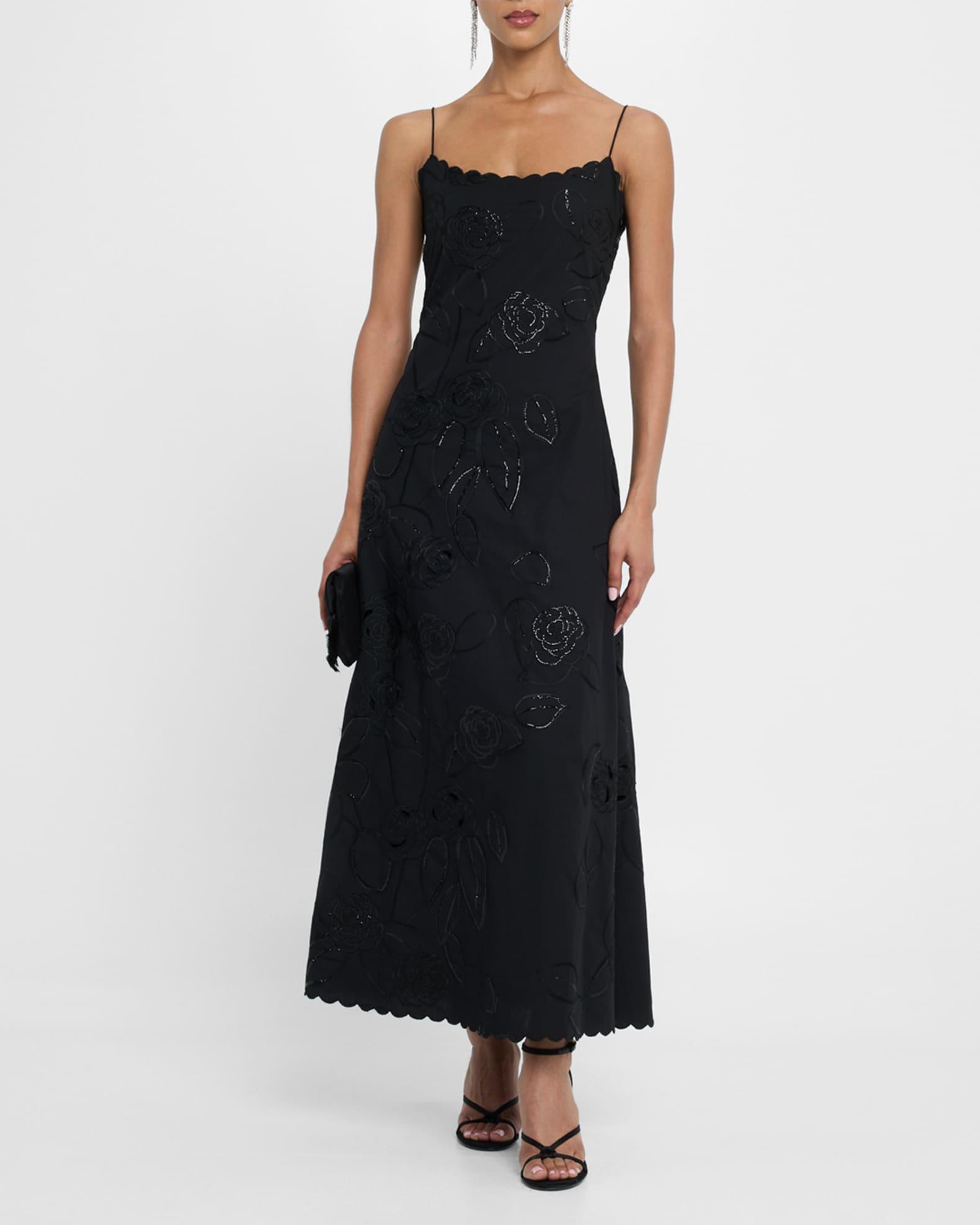 Scallop Broderie Anglaise Dress Product Image