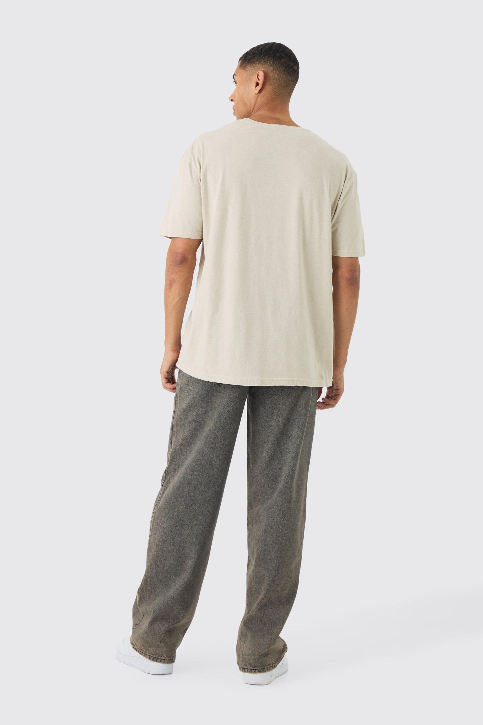 Oversized Linkin Park Band License Print T-Shirt | boohooMAN USA Product Image