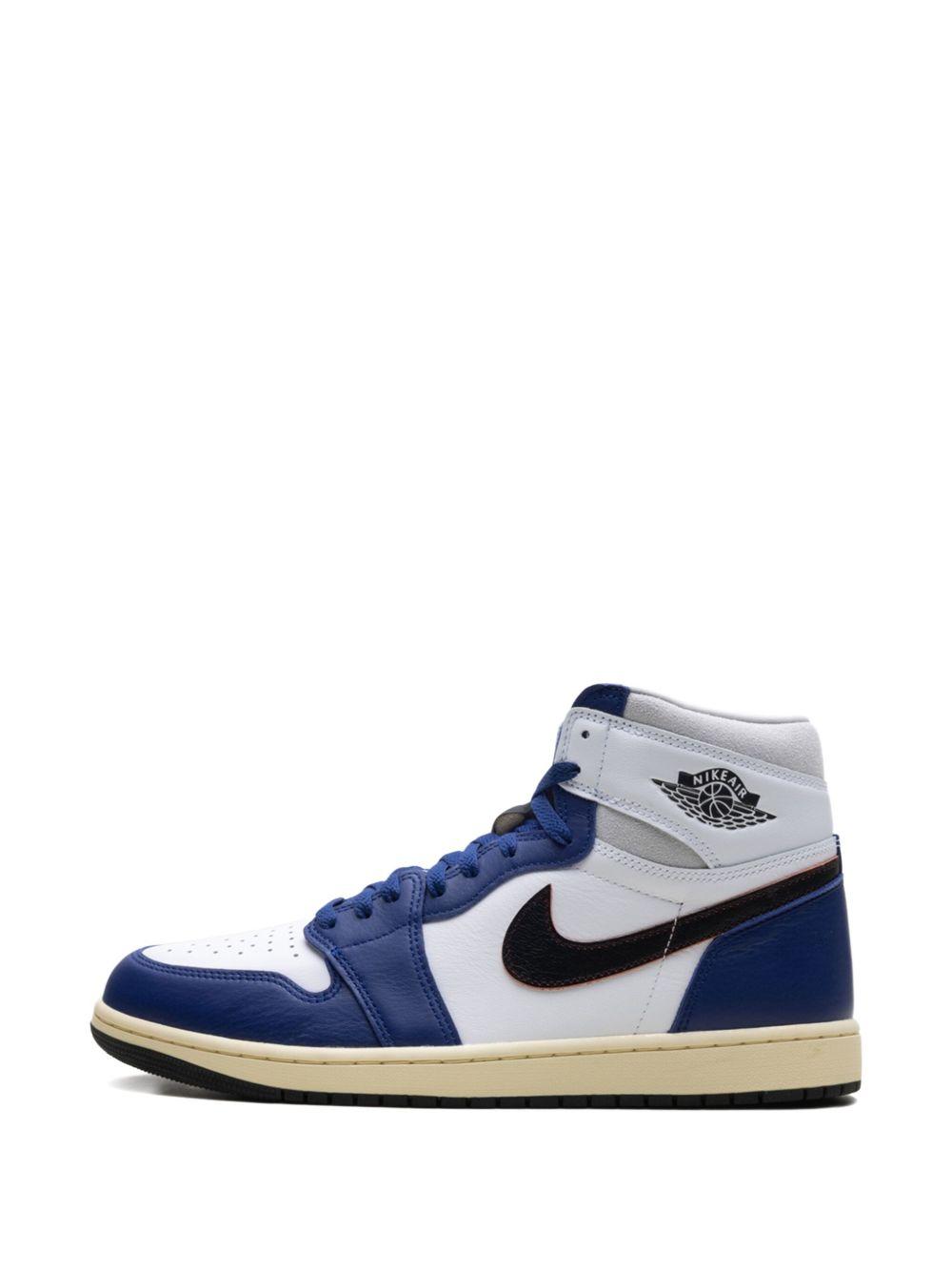 Air Jordan 1 Retro High OG &apos;Rare Air - Deep Royal Blue" sneakers Product Image