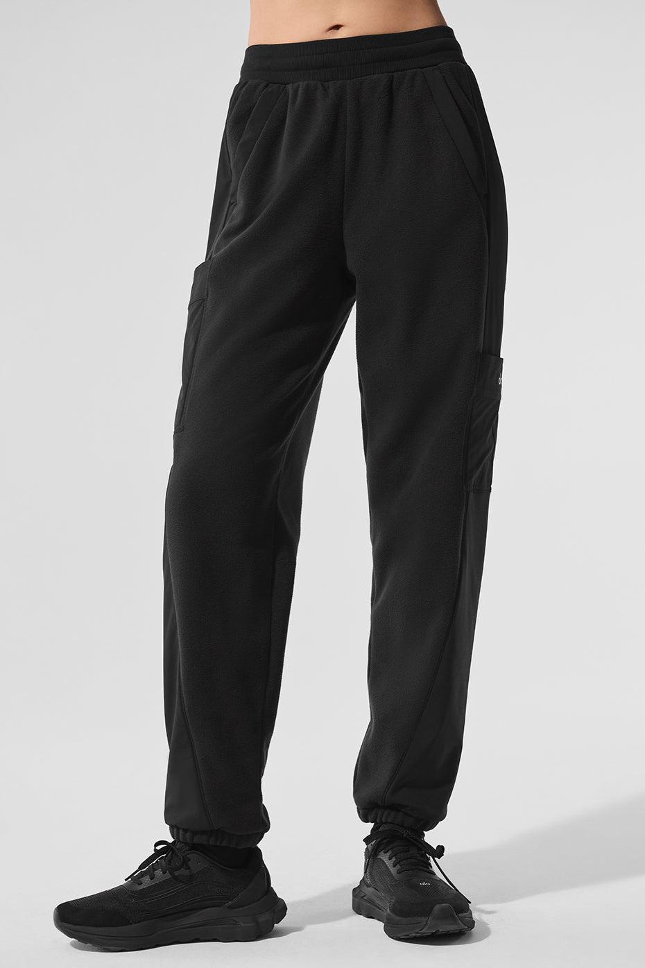 Polar Fleece Wintry Mix Pant - Black Product Image