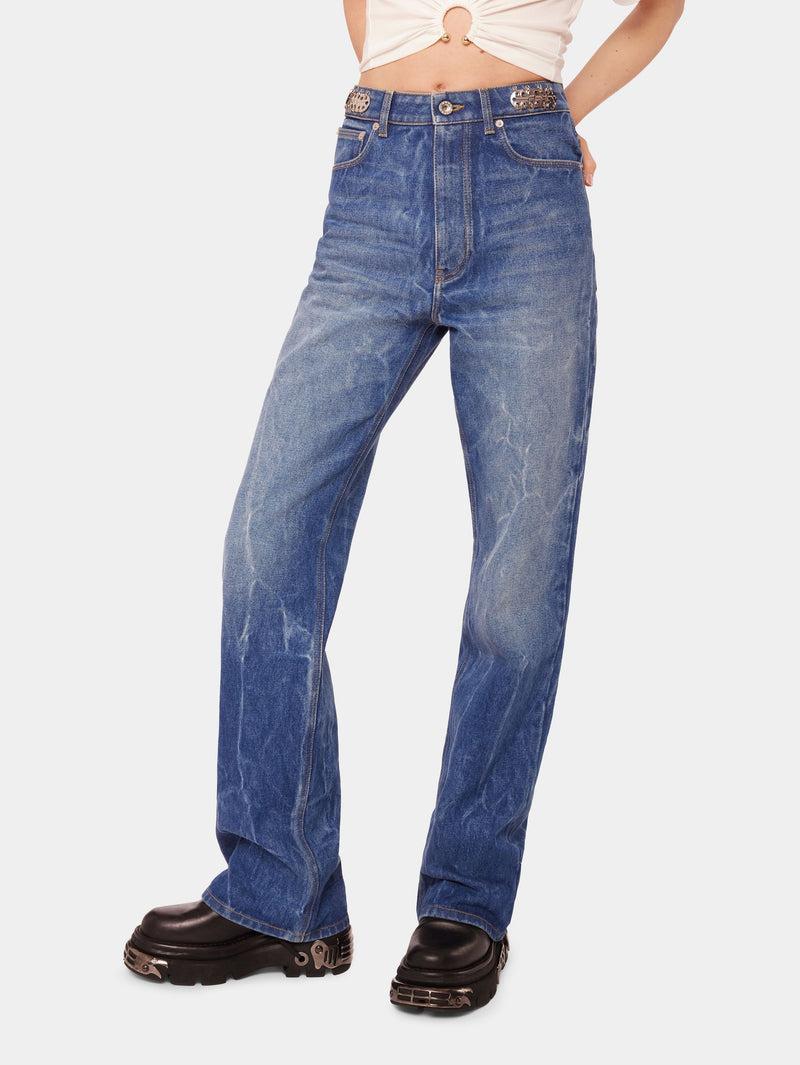 Signature jeans with 1969 metal discs Product Image