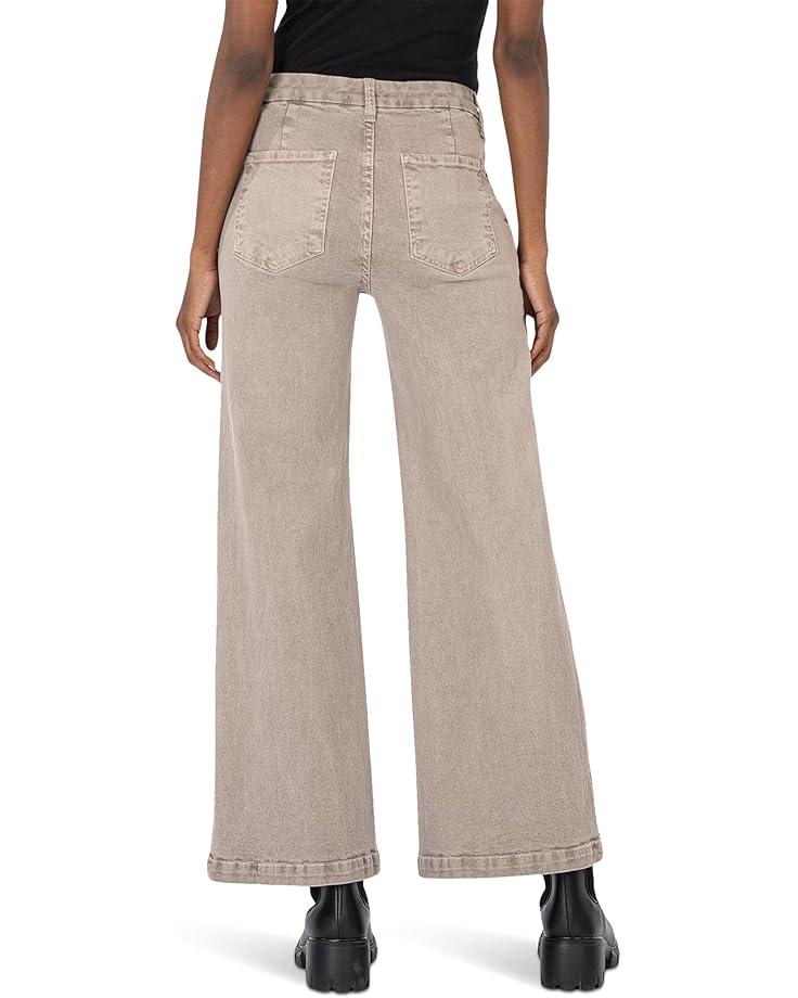 Women's KUT from the Kloth Meg High Rise Fab Ab Wide Leg Slash Frt Pockets Product Image