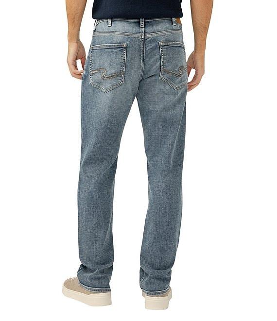 Silver Jeans Co. Grayson Classic Fit Straight Leg Mid-Flex Denim Jeans Product Image