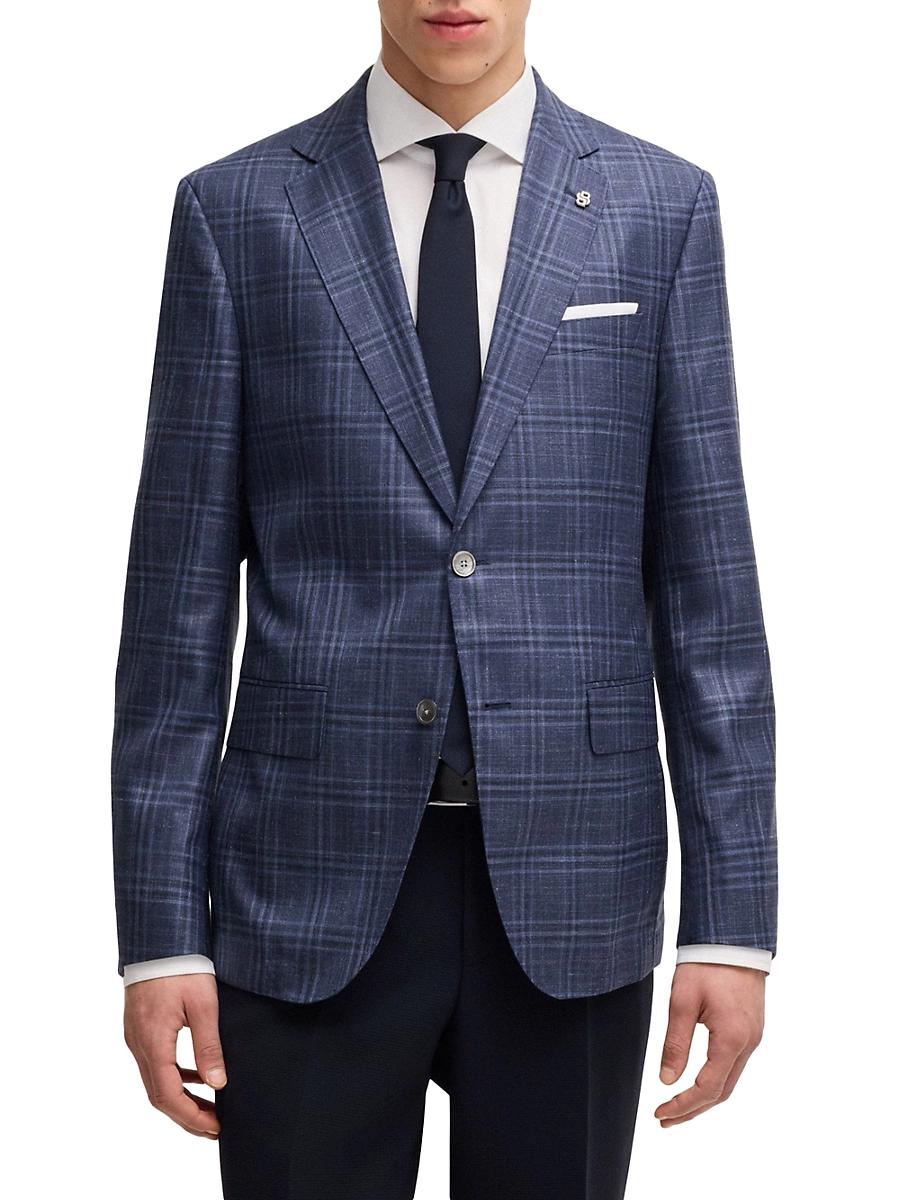 Mens Slim-Fit Blazer Product Image