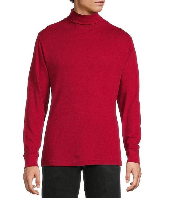 Roundtree & Yorke Long Sleeve Solid Turtle Neck Pullover Product Image