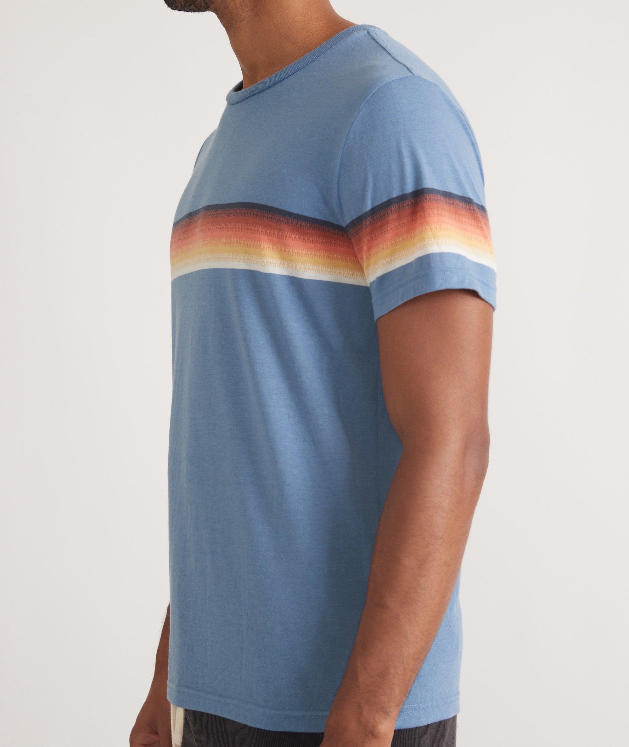 Signature Crew Stripe Tee Product Image