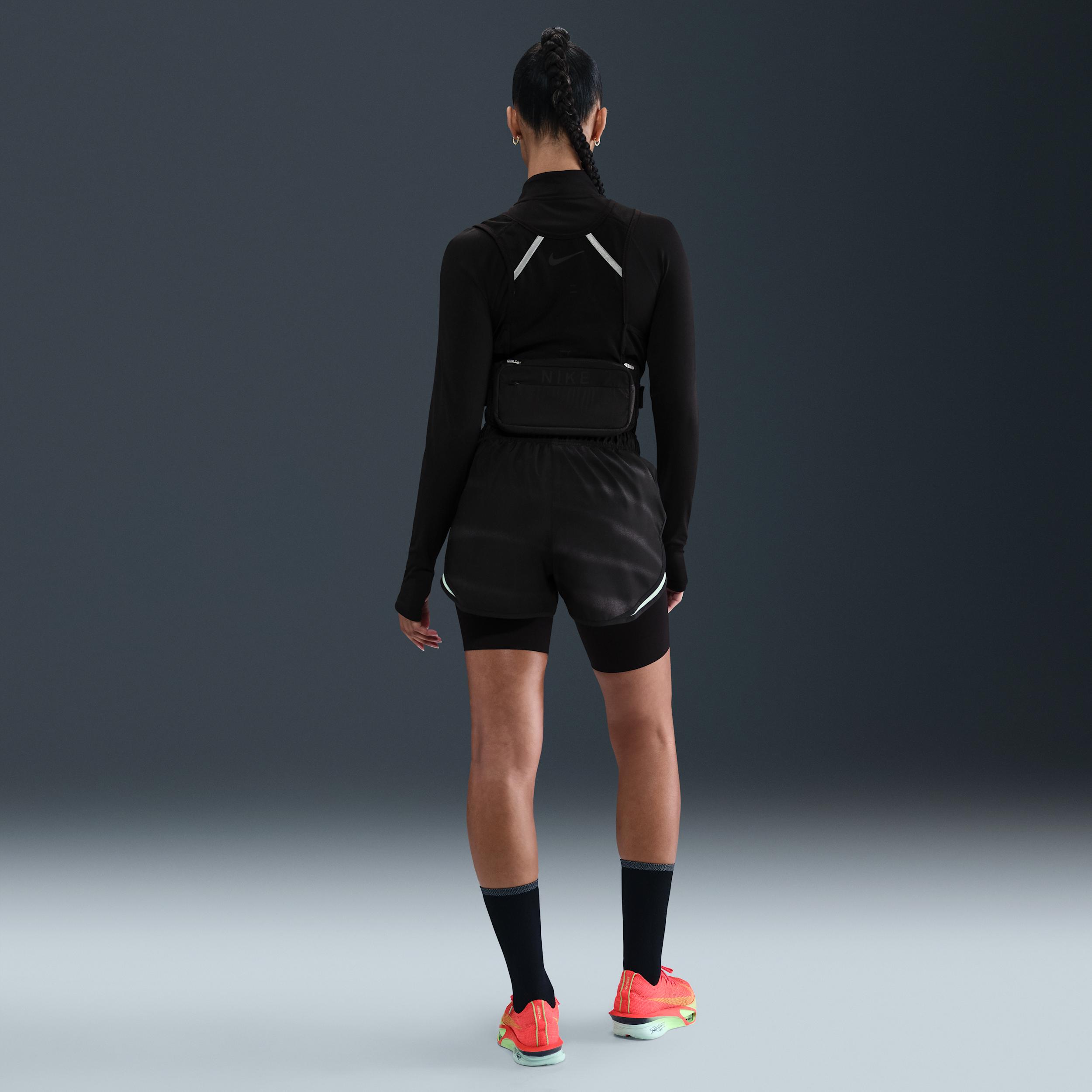 Nike Womens Tempo Dri-FIT Mid-Rise Brief-Lined Running Shorts | IH7635-036 Product Image