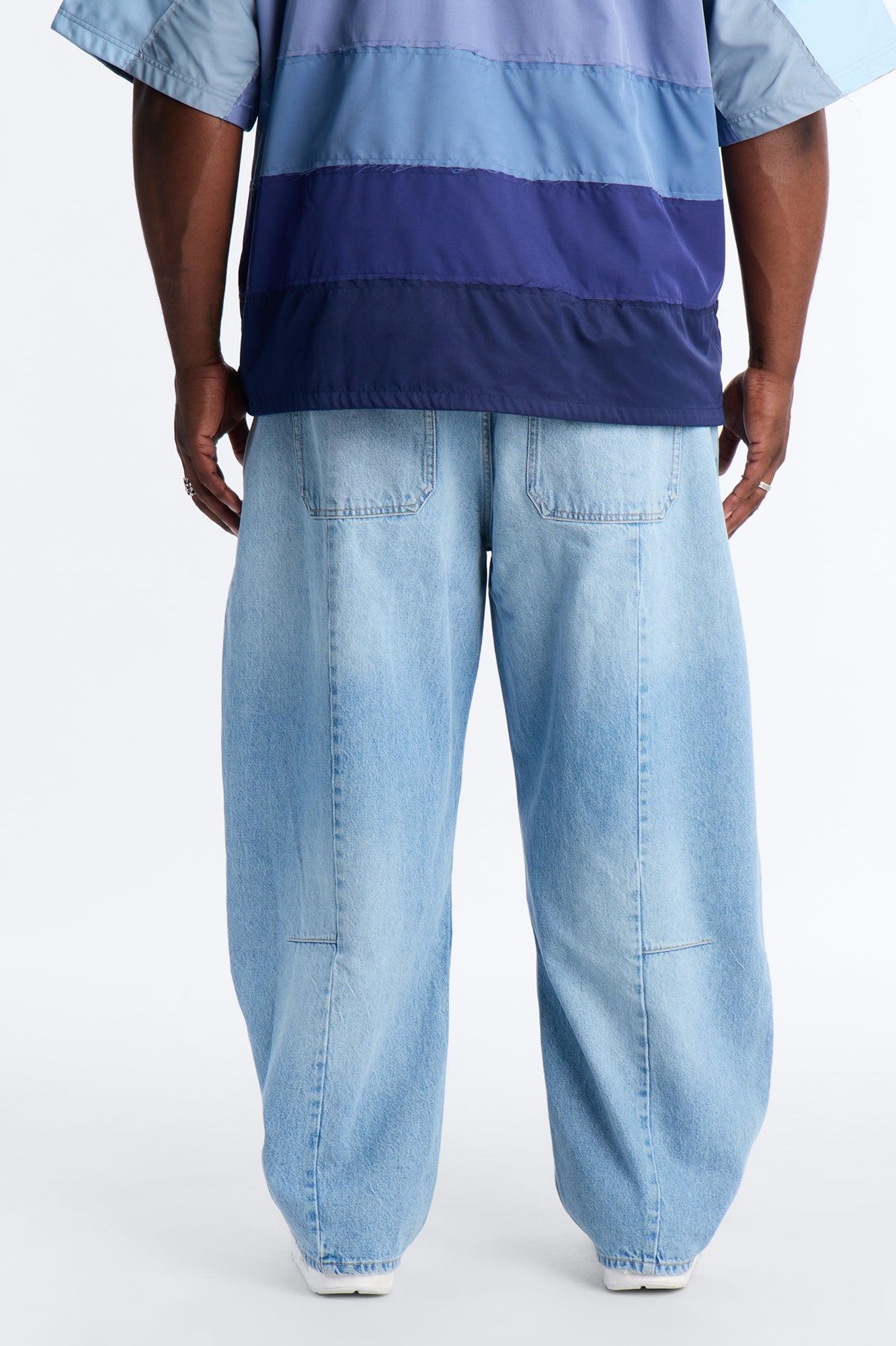 Barrel Downtown Patch Jean - Light Blue Wash Male Product Image