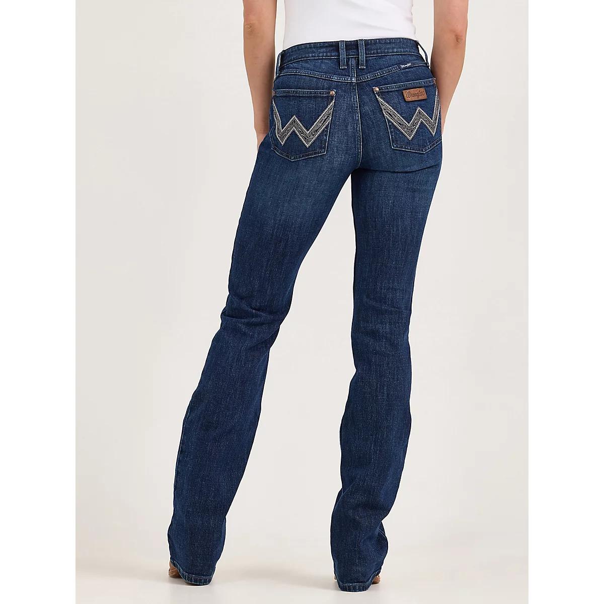 Women's Wrangler Retro® Mae Mid Rise Bootcut Jean in Amelia Product Image