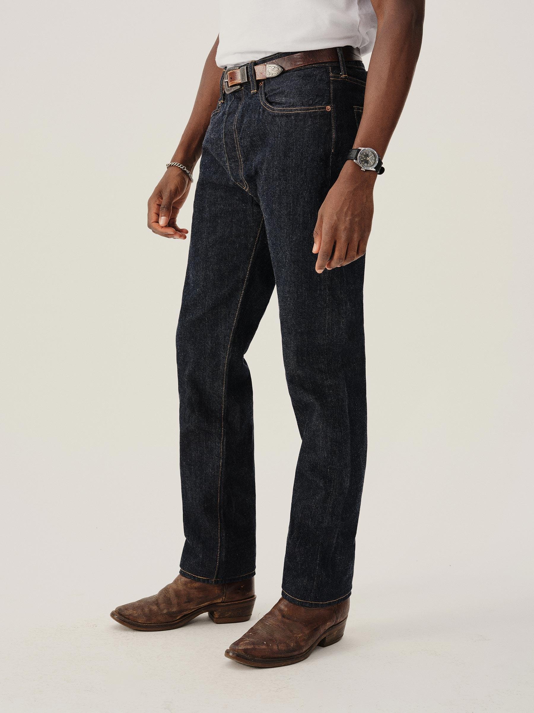 D018 Japanese Loomstate Selvedge Cowboy Cut Jean Product Image