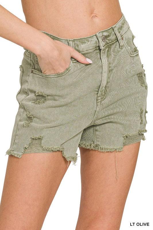 MAKE OR BREAK DENIM SHORTS *FS Product Image