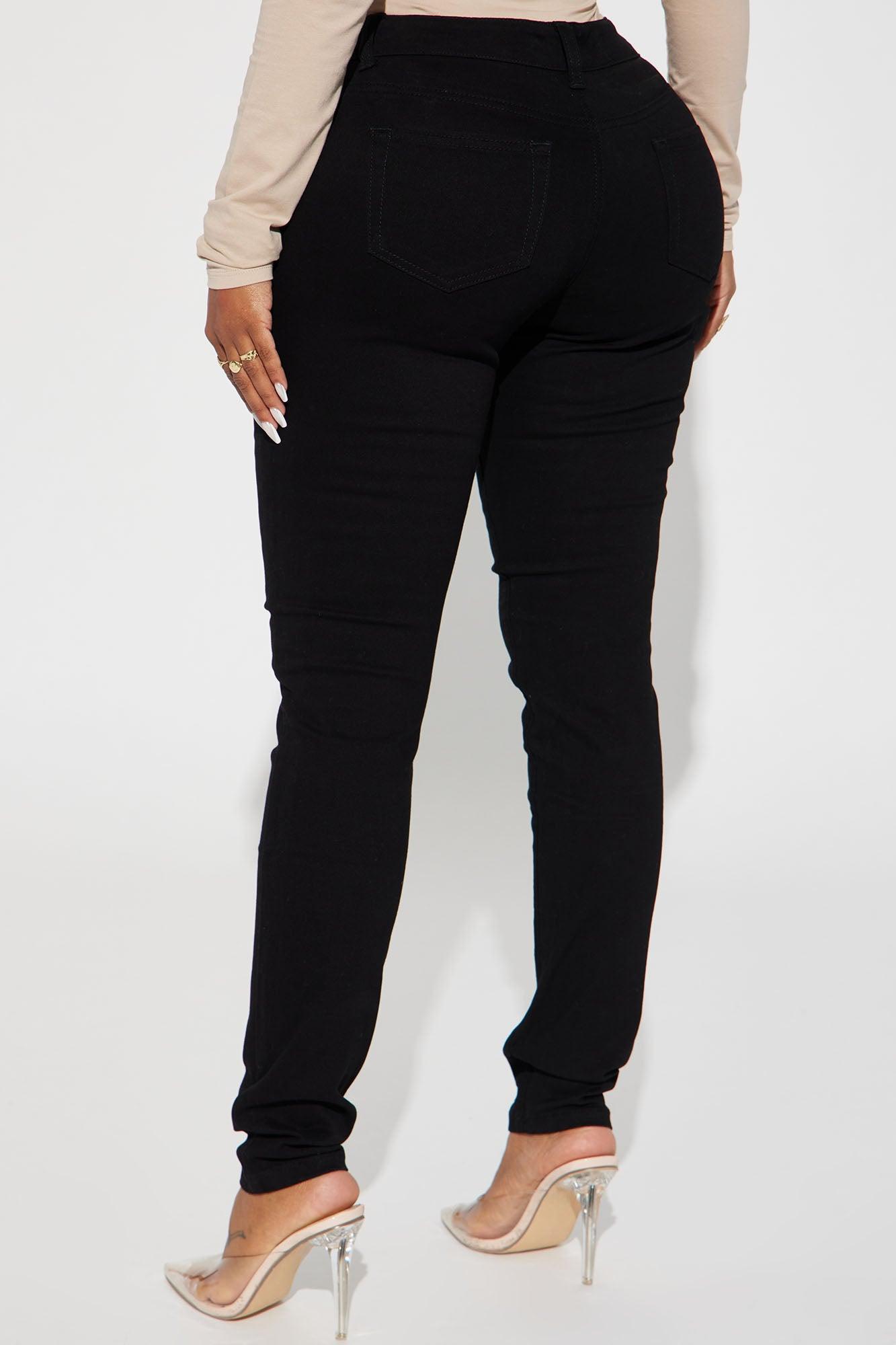 Skinny Uniform Pants - Black Product Image