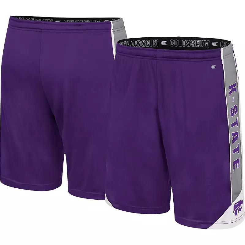 Men's Colosseum Purple Kansas State Wildcats Haller Shorts,  Product Image