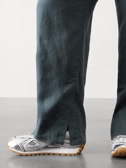 Retreat Linen High Rise Wide Leg Pant Product Image