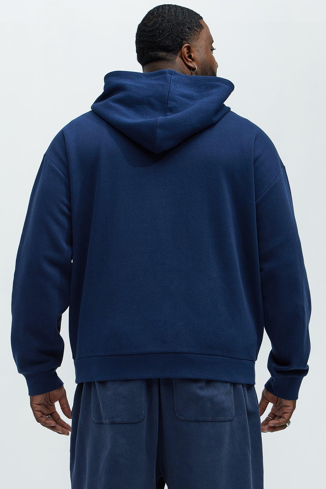 Tyson City of LA Zip Up Hoodie - Navy Product Image