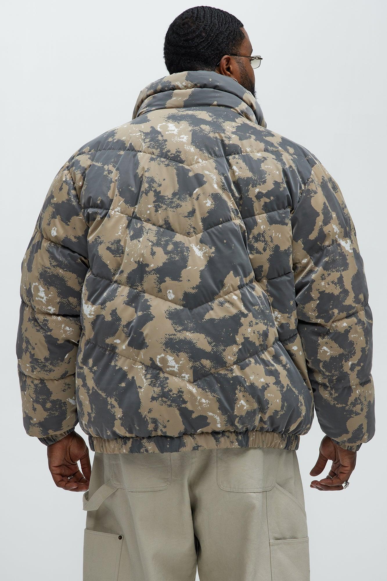 Atherton Camo Puffer - Camouflage Male Product Image