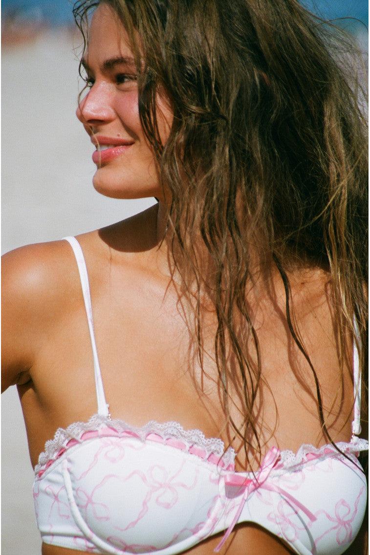 Tallie Bow Print Bikini Product Image