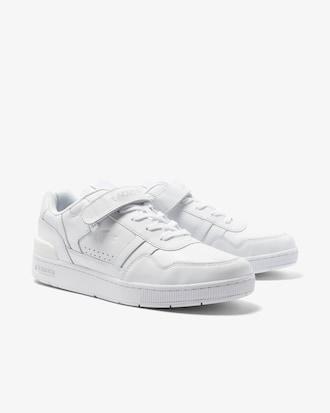 Men's T-Clip Velcro Leather Sneakers Product Image