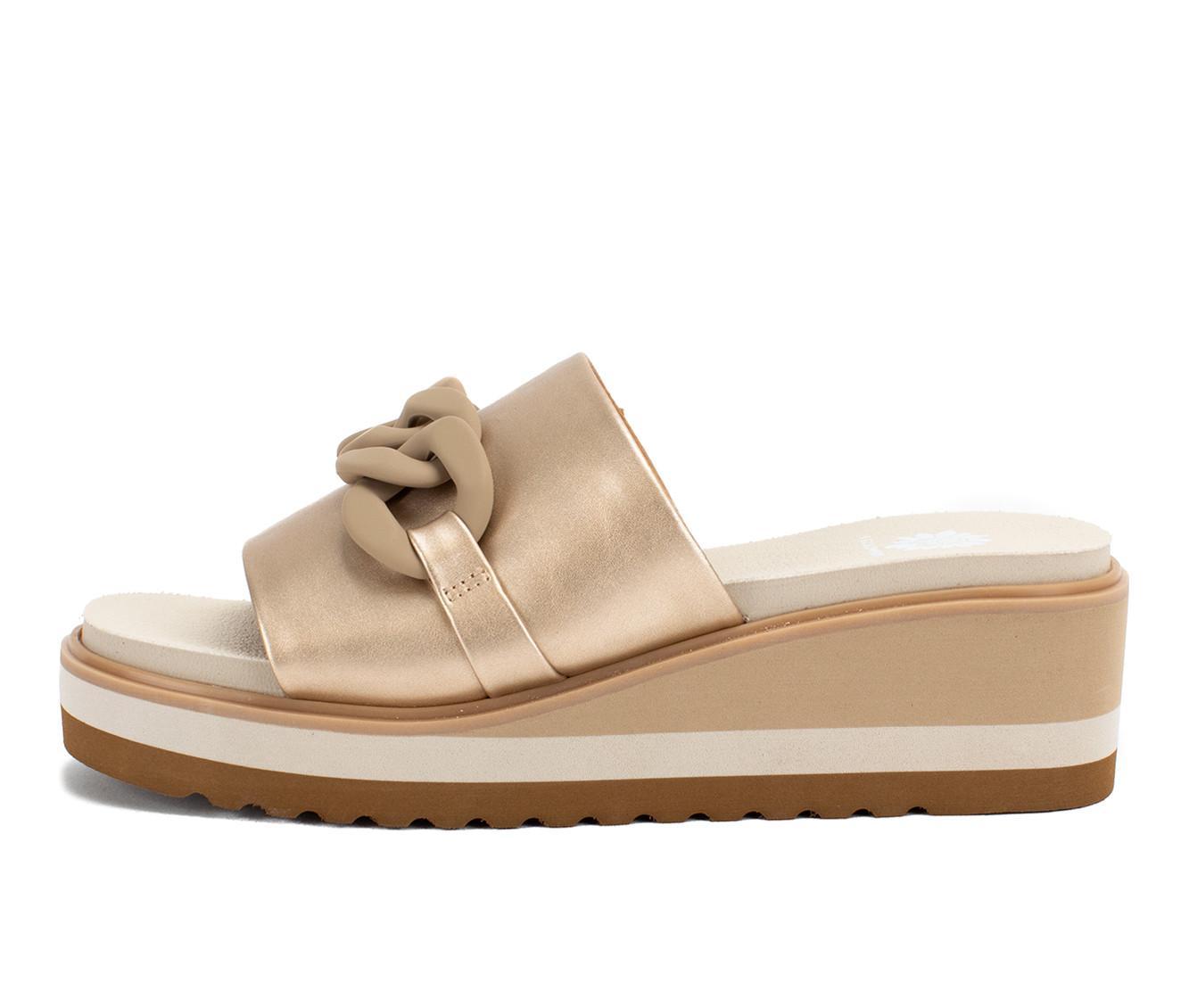 Women's Yellow Box Alora Wedge Sandals Product Image