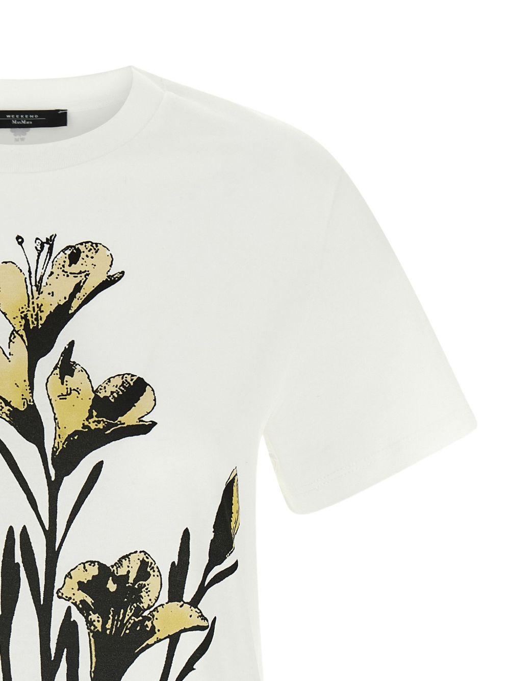 floral-print T-shirt Product Image