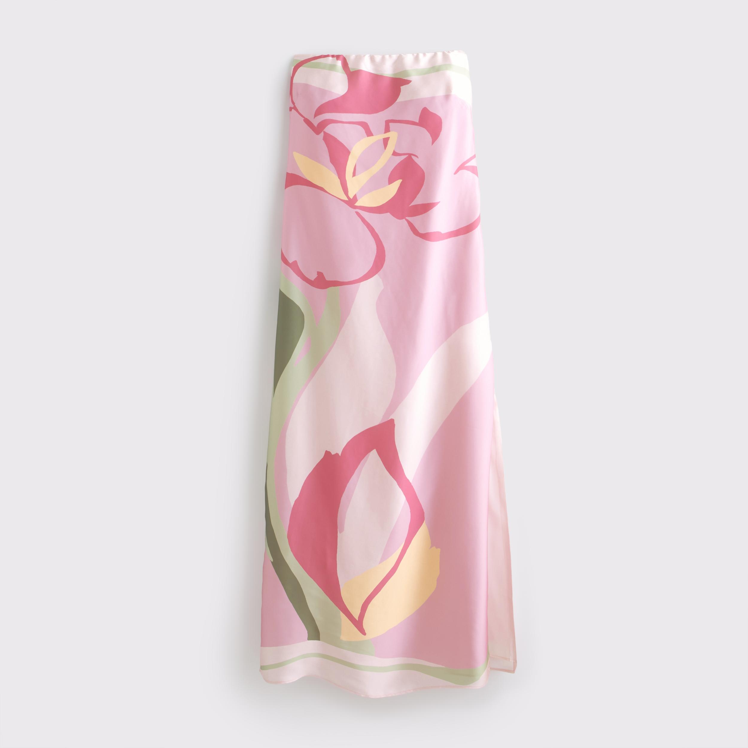 The A&F Julia Strapless Slip Maxi Dress Product Image