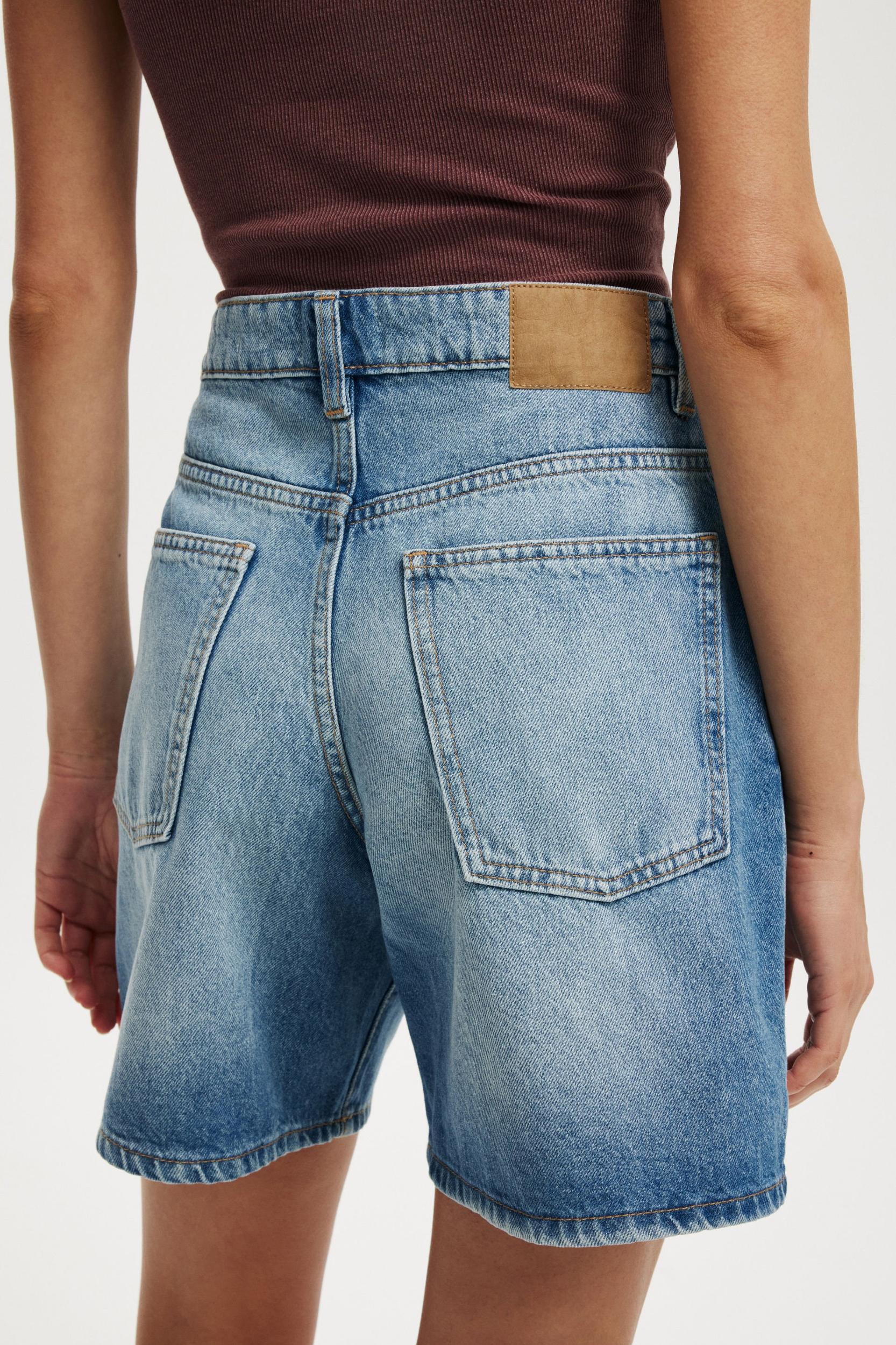 Relaxed Denim Short Product Image