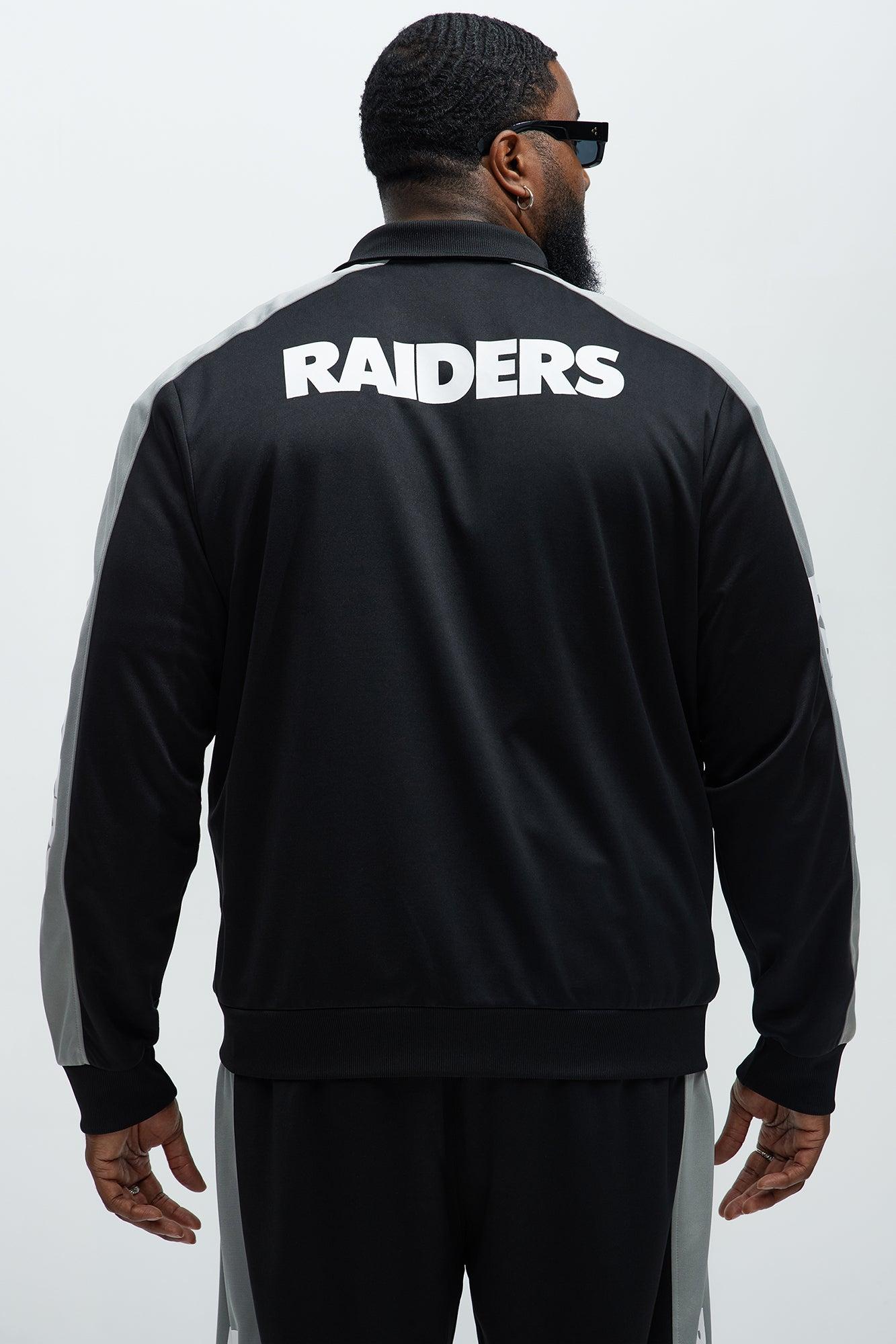 Raiders Stand By Track Jacket - Black Male Product Image