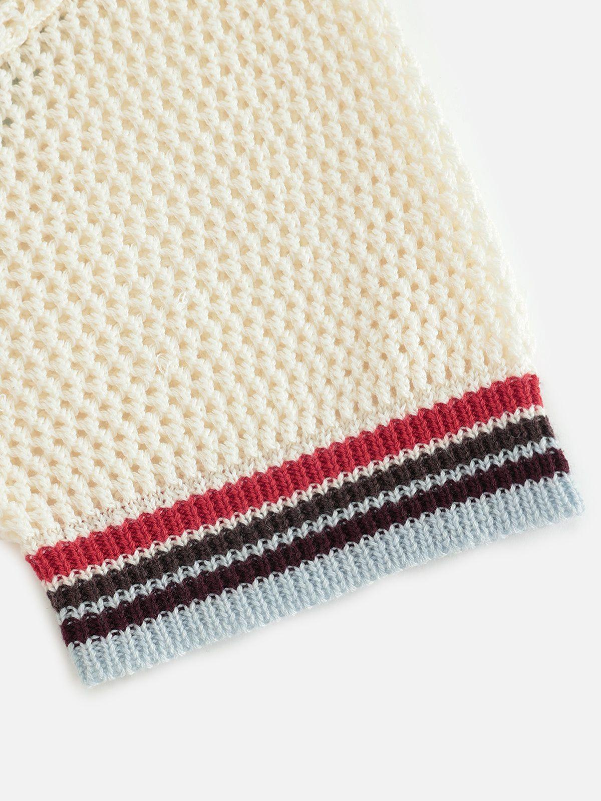 Aelfric Eden Open Knit Short Sleeve Shirt Product Image