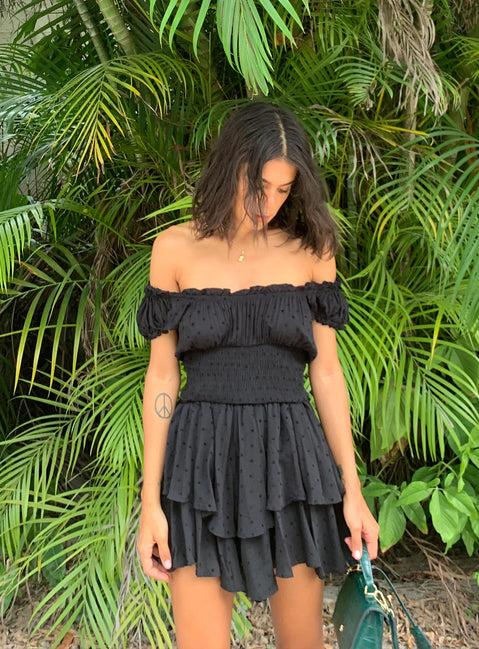 The Love Galore Romper Black Product Image