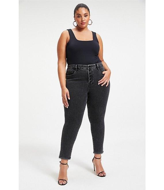 Good American Sculpting Square Neck Modern Tank Bodysuit Product Image