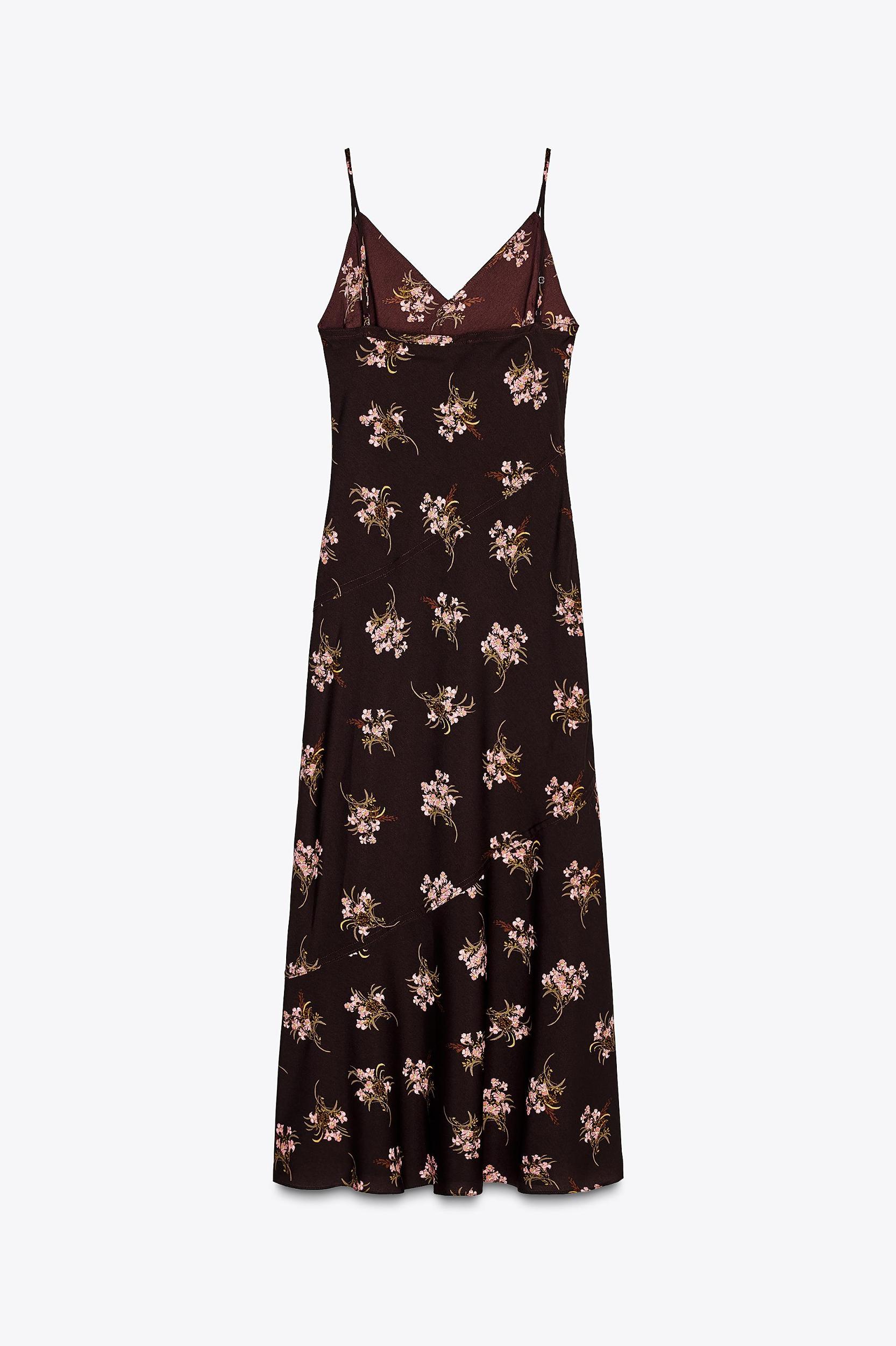 PRINTED MIDI DRESS Product Image