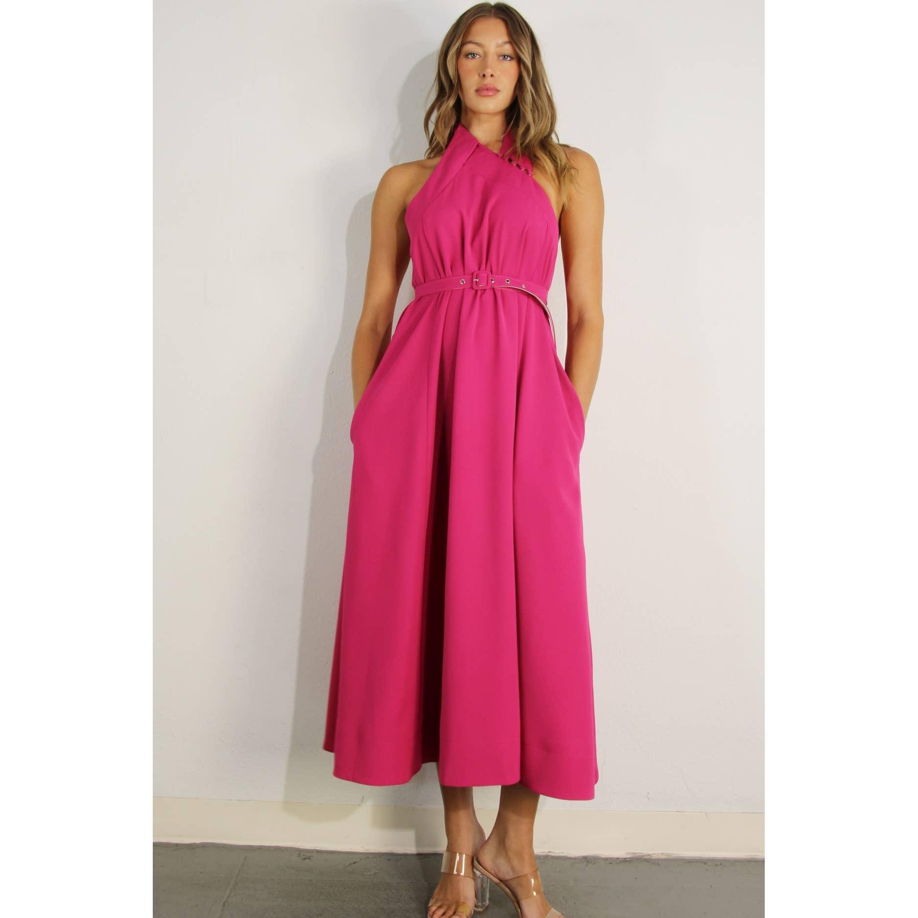 Icon Halter Dress Product Image