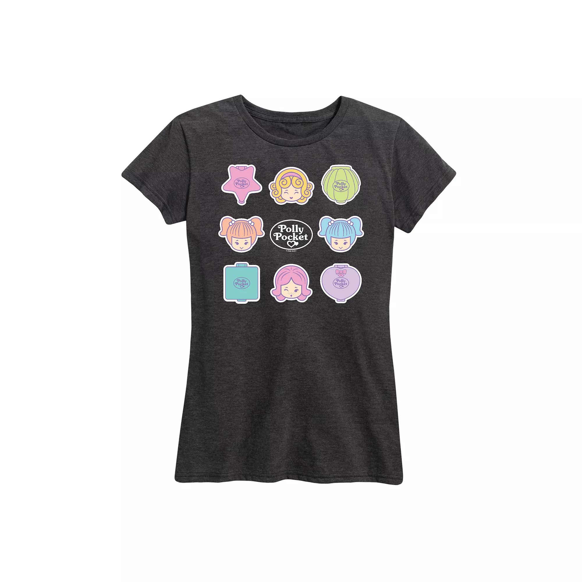 Women's Polly Pocket Grid Graphic Tee,  Product Image