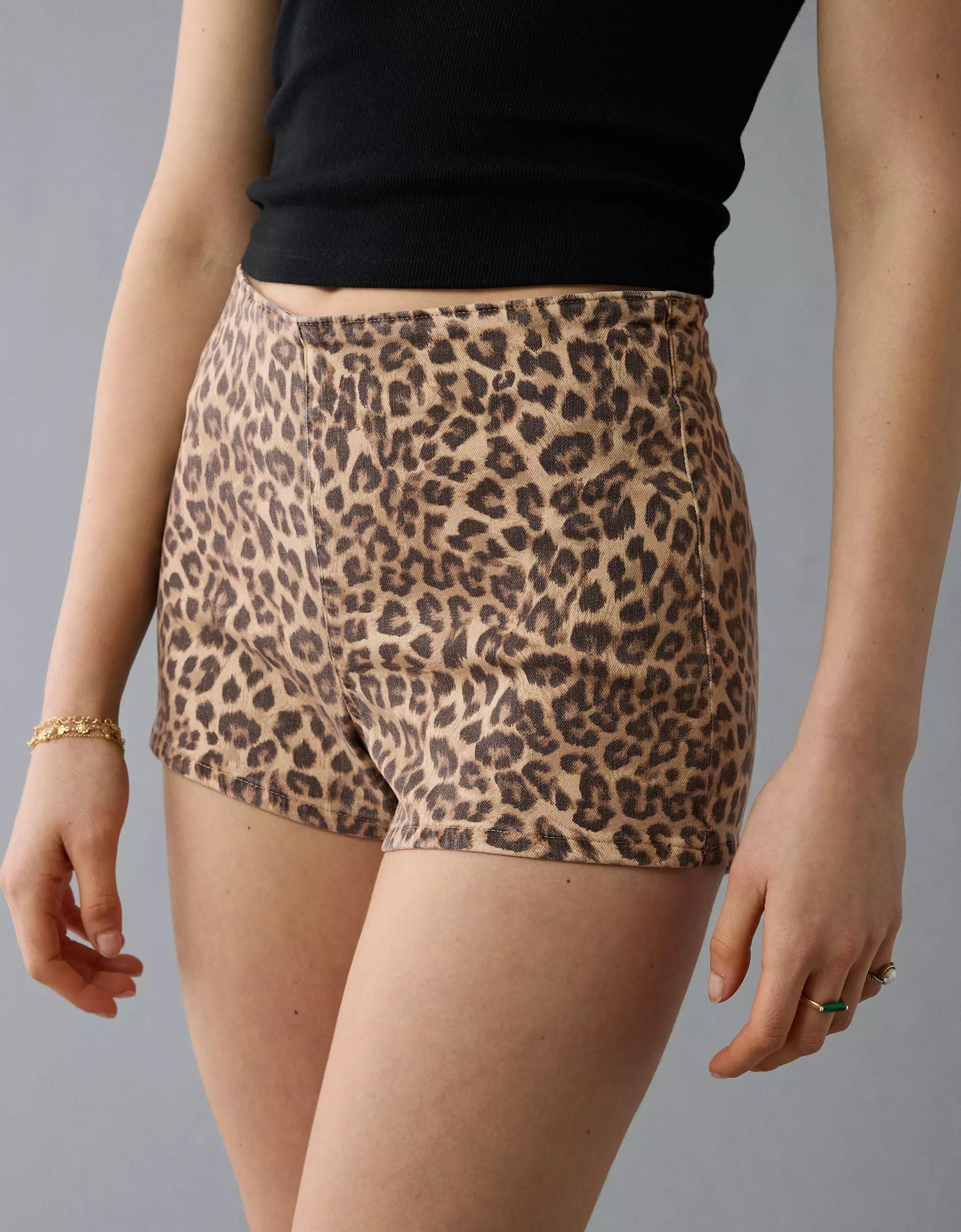 AE Next Level Leopard Micro Short Product Image