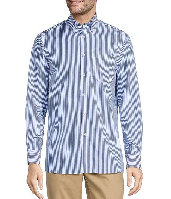 Hart Schaffner Marx State Street Essentials Striped Button-Down Collar Sportshirt Product Image