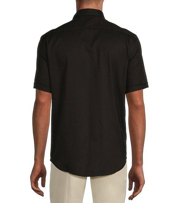 Murano Classic Fit Dobby Dot Short Sleeve Woven Shirt Product Image