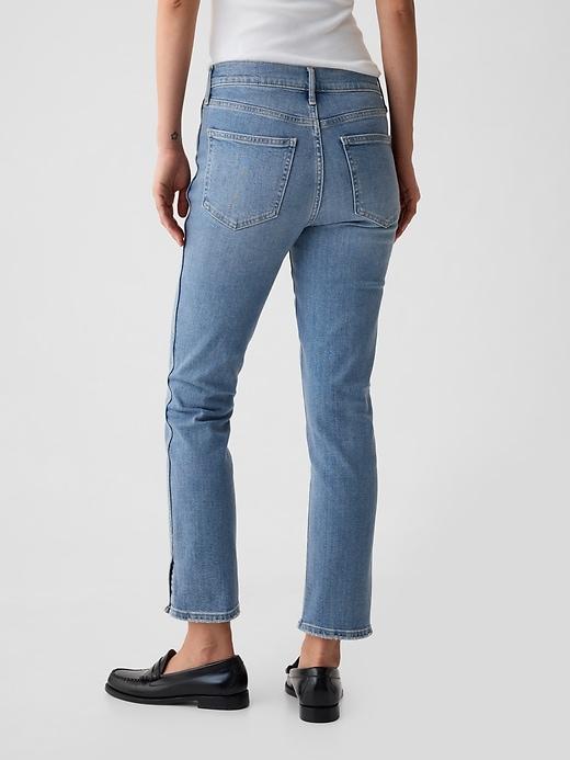 Mid Rise Vintage Slim Jeans Product Image