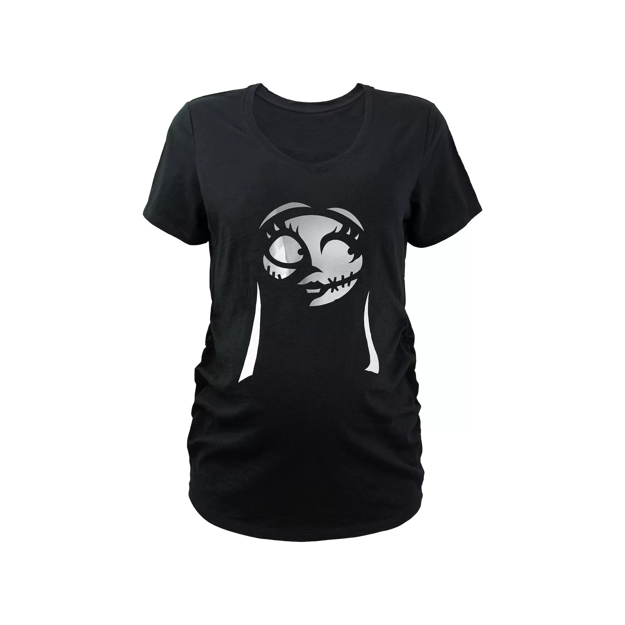 Disney's The Nightmare Before Christmas Sally Profile Maternity Graphic Tee, Women's,  Product Image