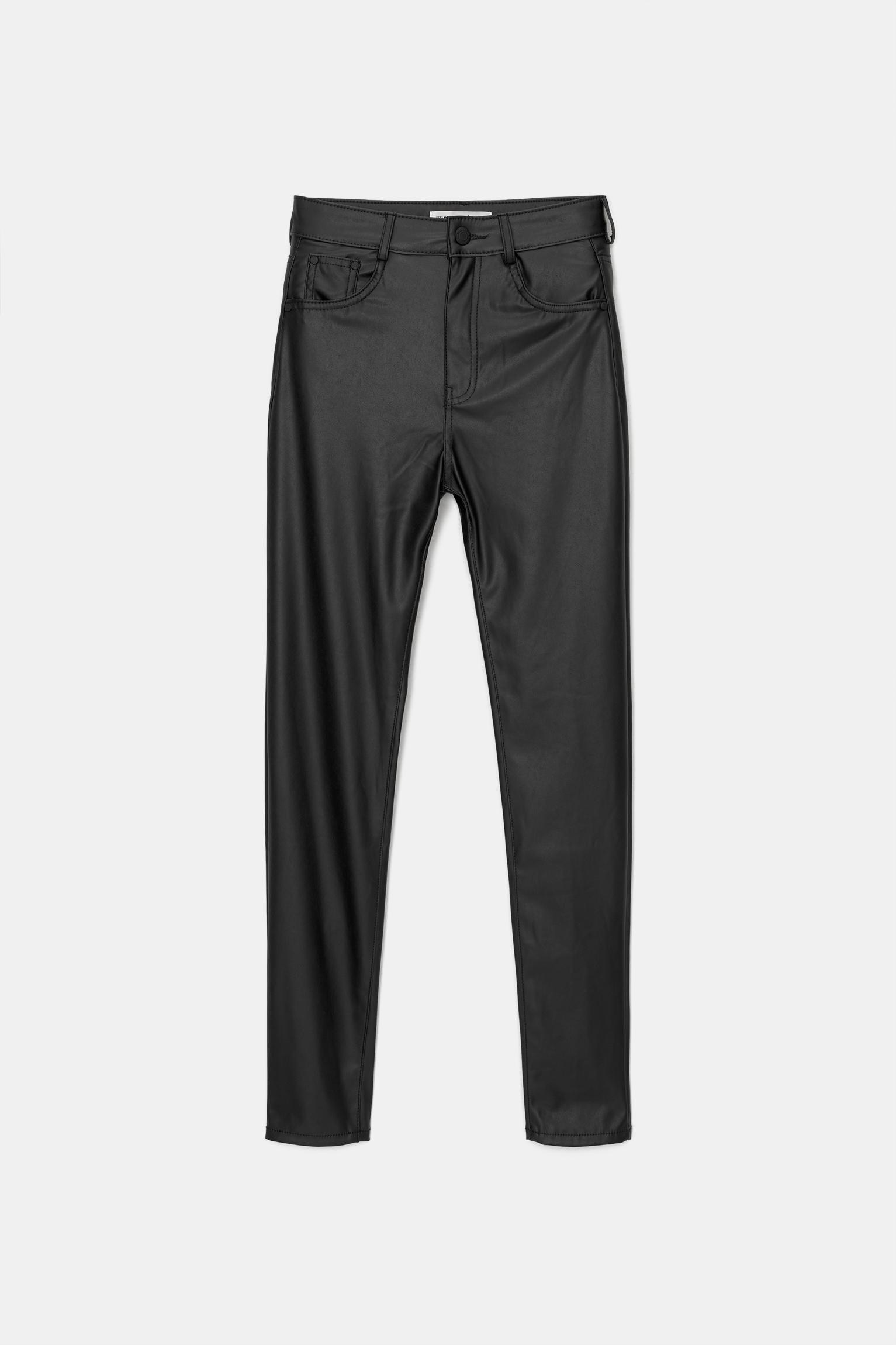 Faux leather skinny pants Product Image