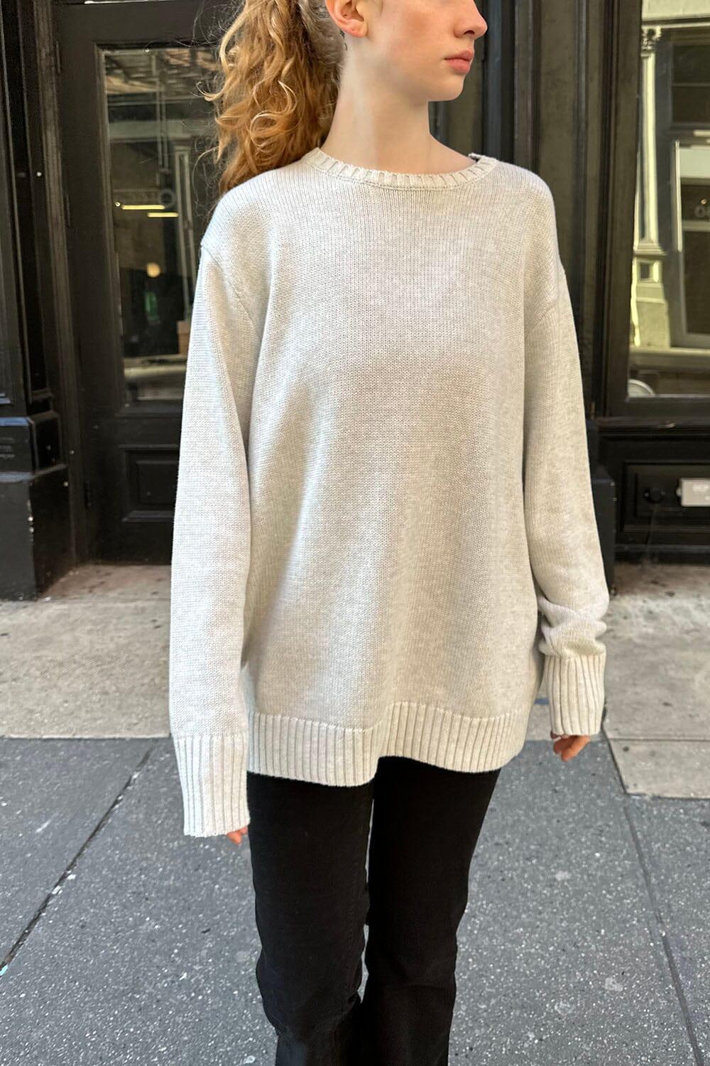 Brianna Cotton Sweater Product Image