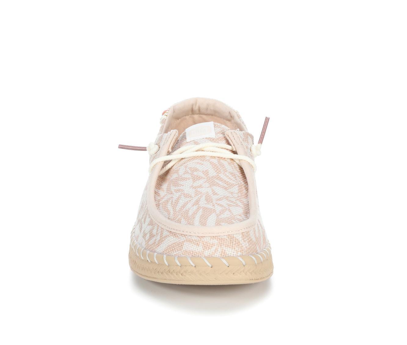 Women's HEYDUDE Wendy Espadrille Retro Palm Casual Shoes Product Image