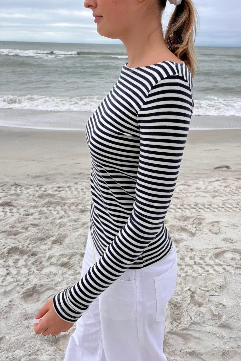 Catalina Striped Top Product Image