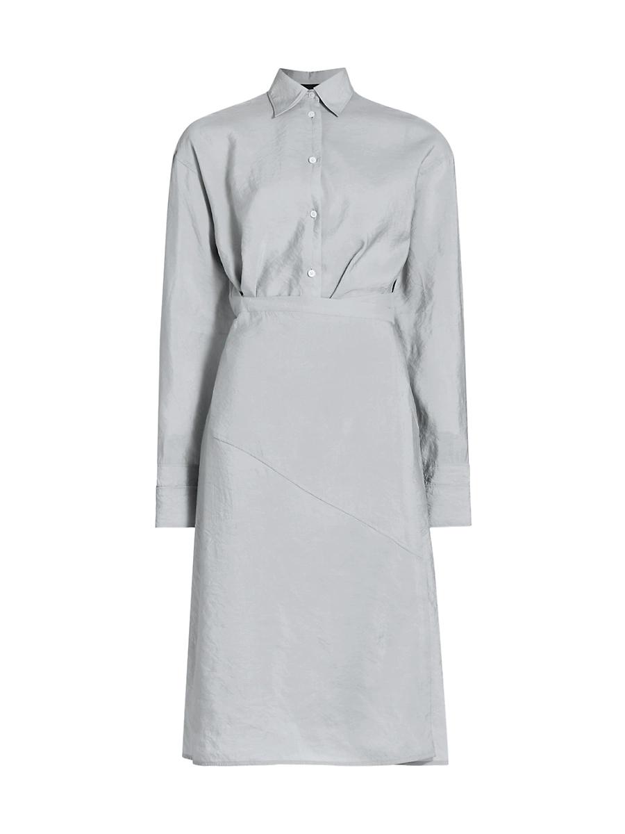 Womens Olympia Tie-Back Shirtdress Product Image