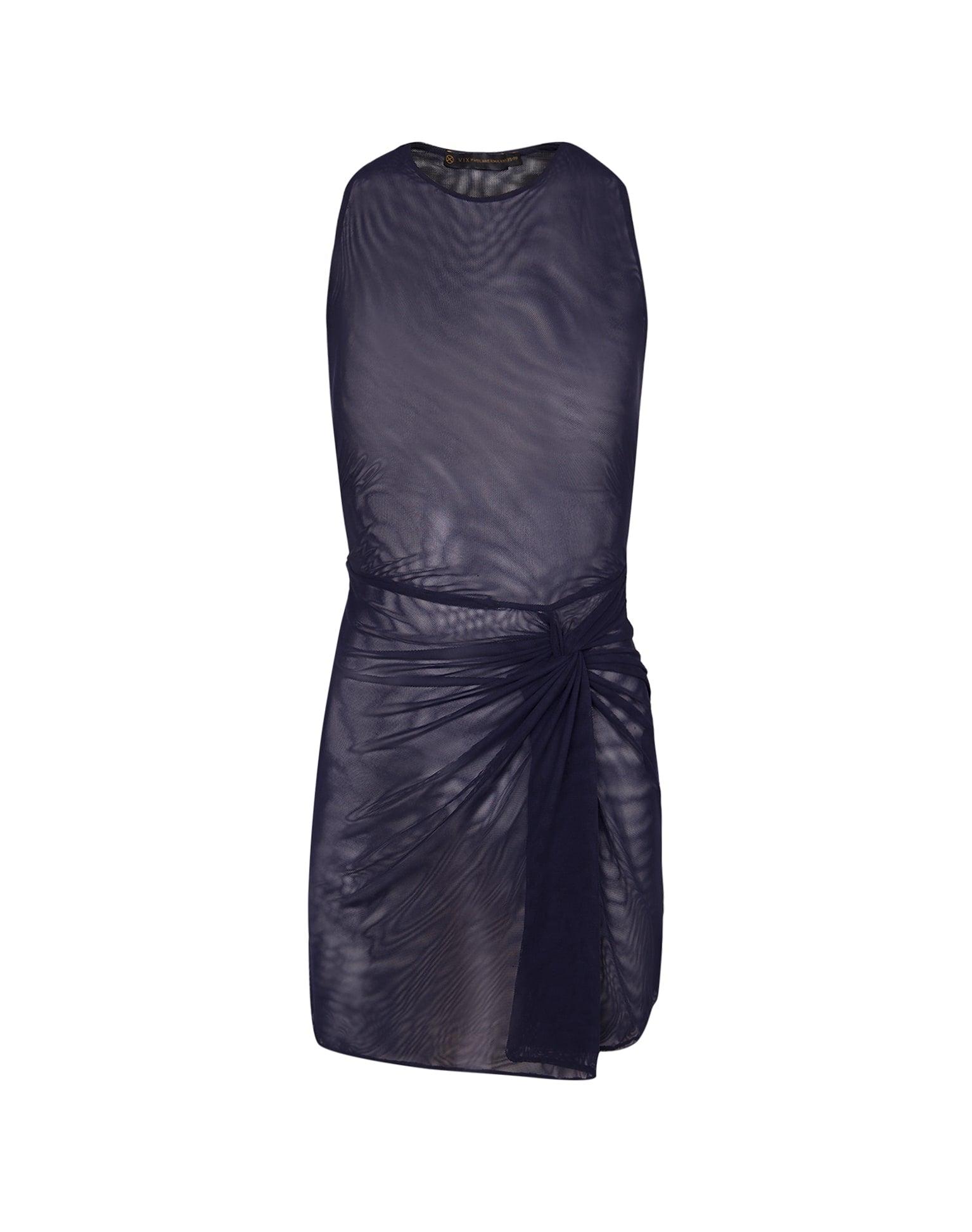 Mila Short Cover Up - Indigo Product Image