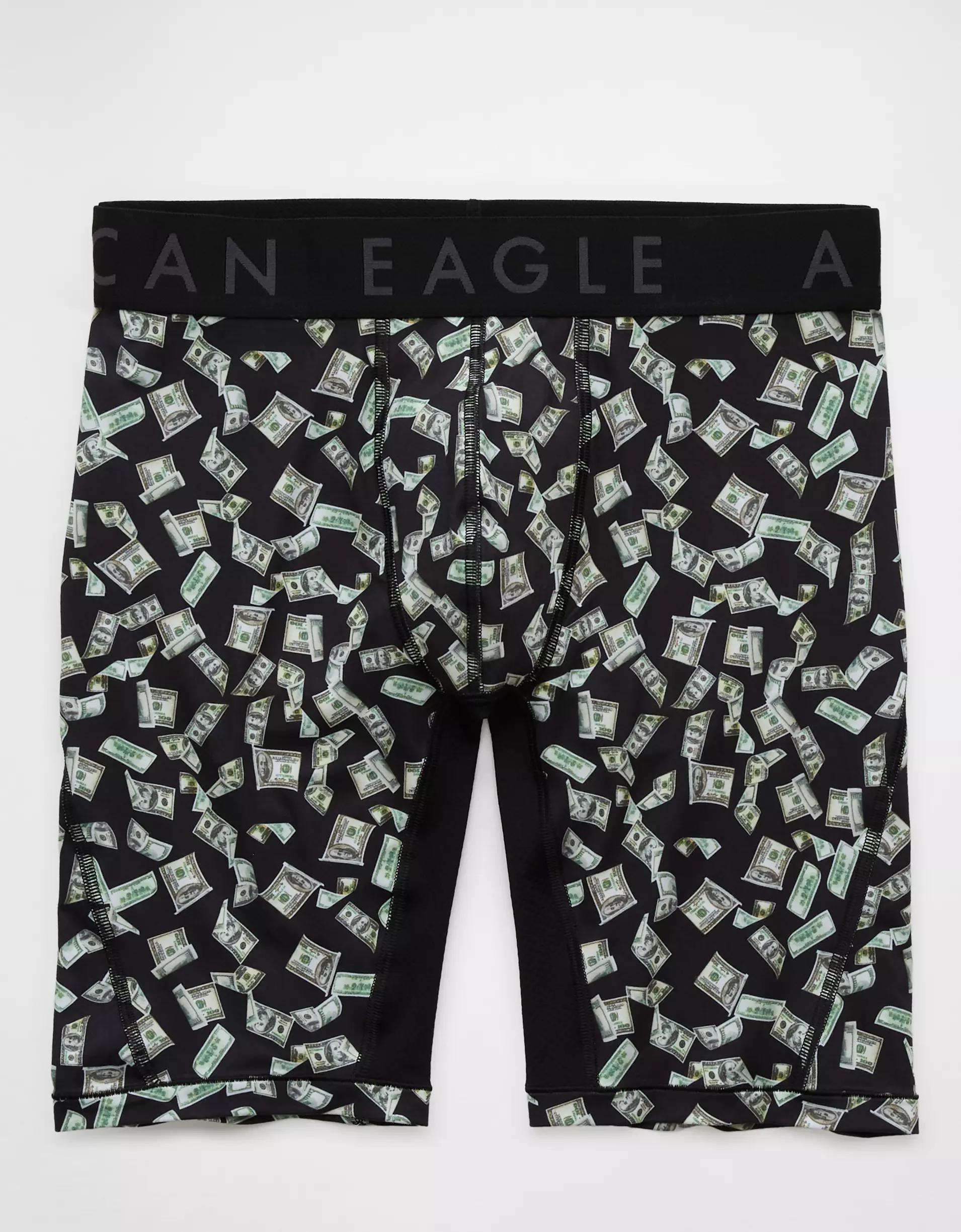 AEO Men's Space Dye 8" Flex Boxer Brief Product Image