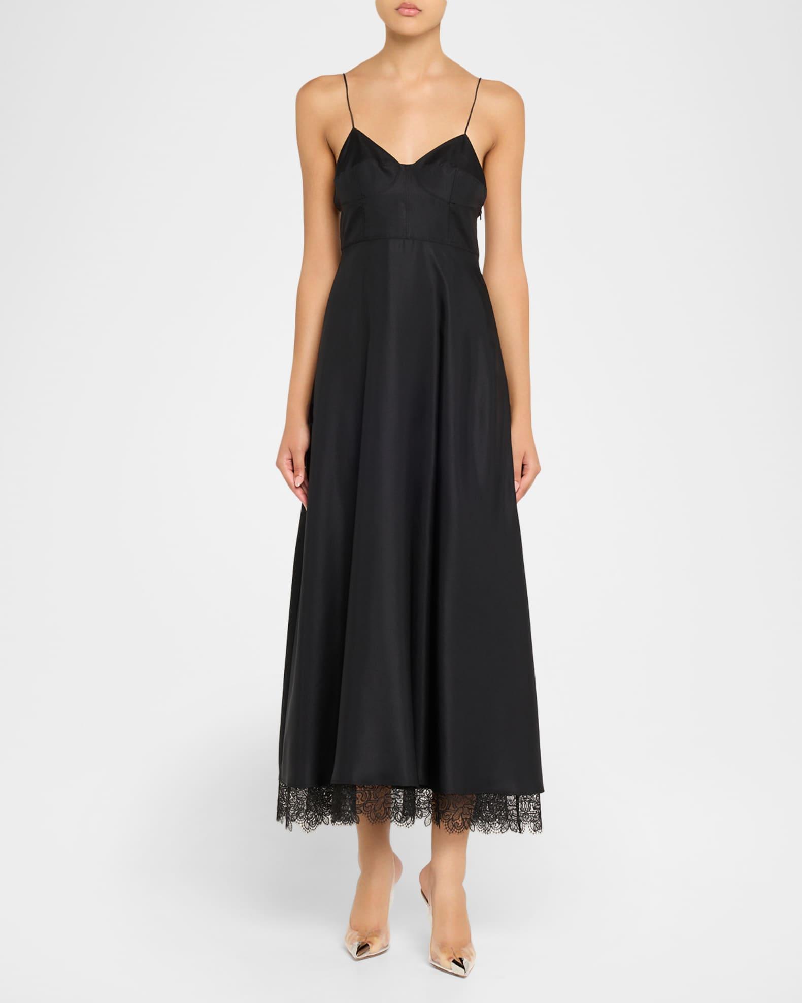 Plexi Metal Cap-Toe Slingback Pumps Product Image