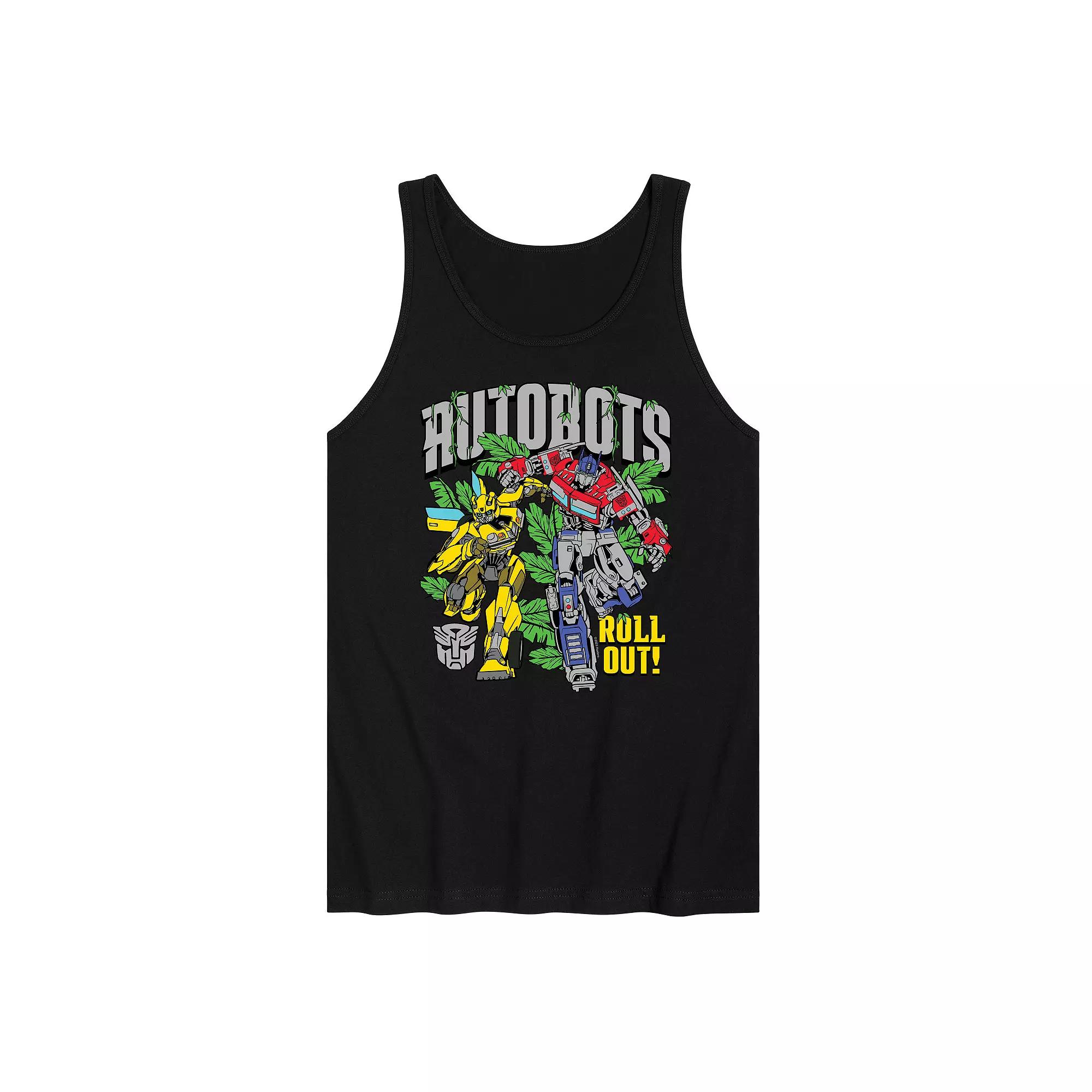 Men's Transformers Autobots Roll Out Graphic Tank Top,  Product Image
