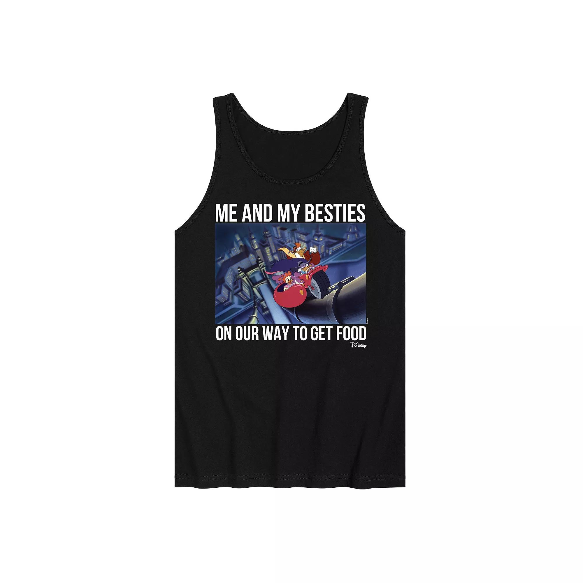 Disney's Darkwing Duck Men's Besties Graphic Tank Top,  Product Image